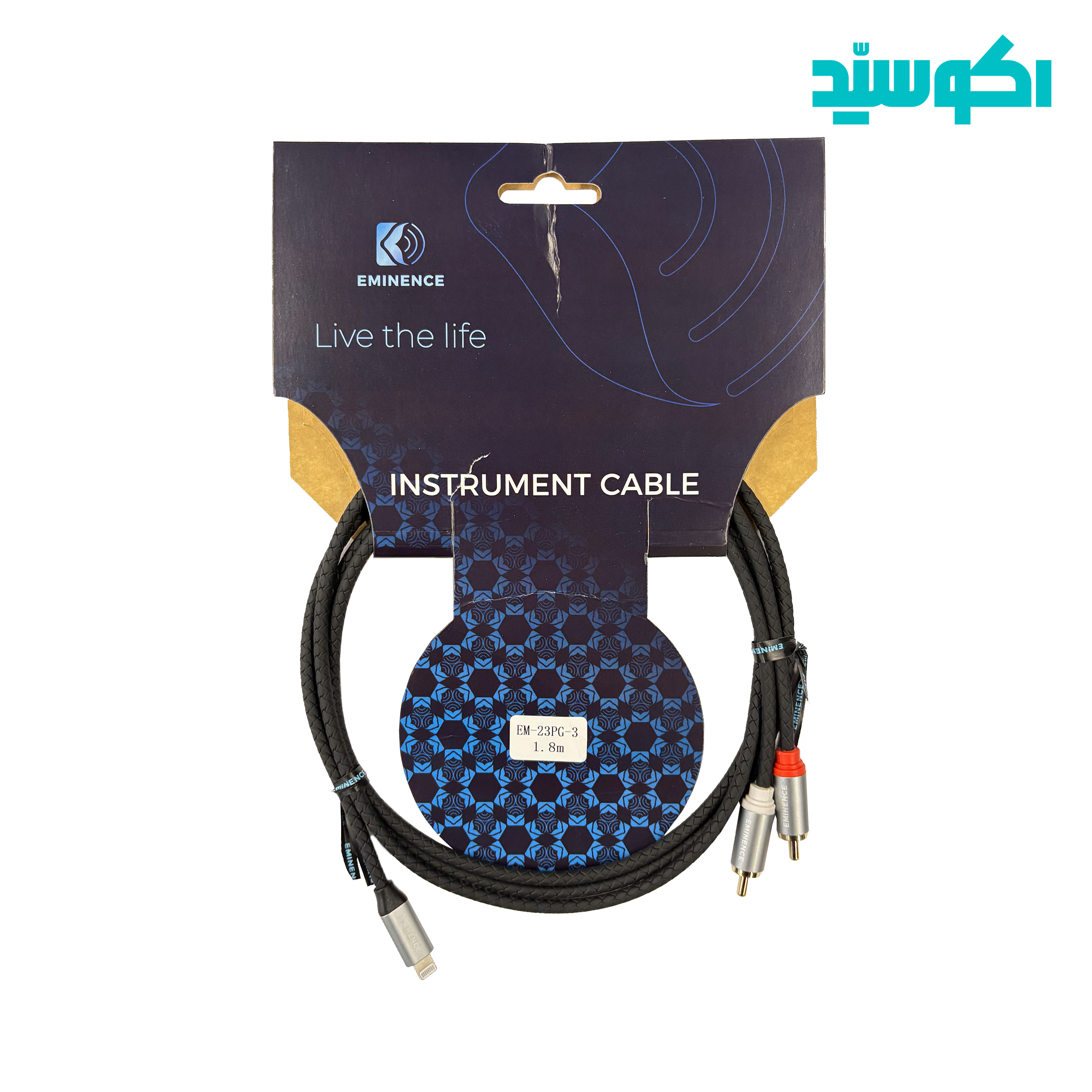 کابل رابط لایتنینگ به RCA×2