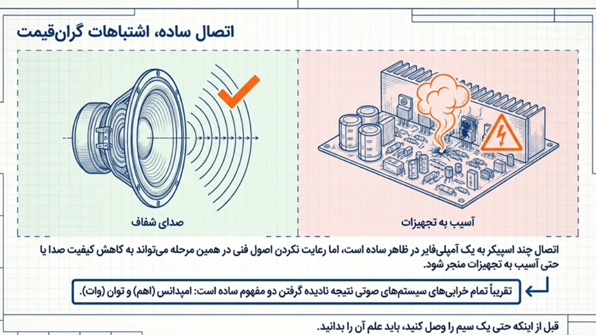 رفع مشکل عدم هماهنگی اسپیکرها